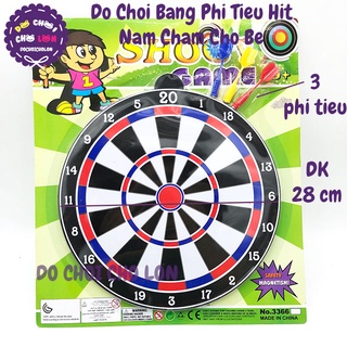 Đồ chơi bảng phi tiêu nam châm 3 phi tiêu hít nam châm 3366A