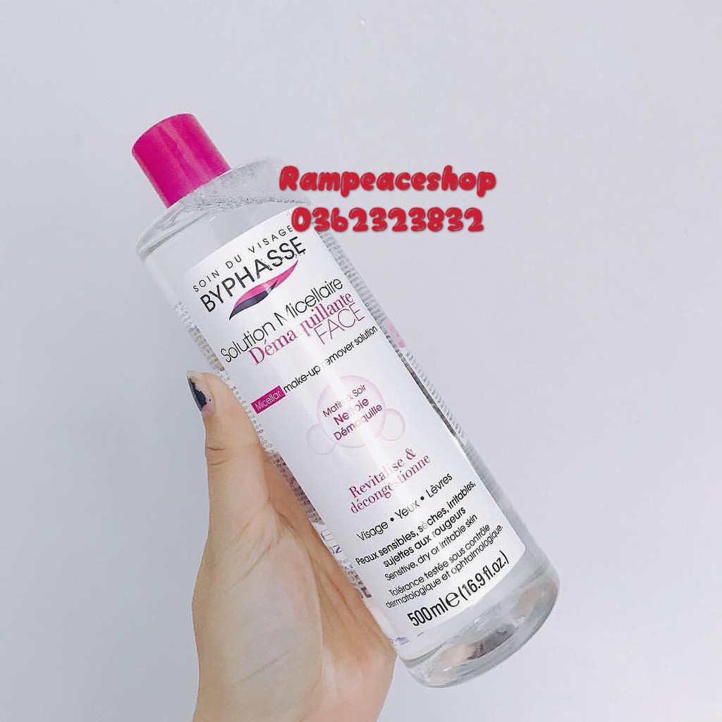 Nước Tẩy Trang Byphasse Solution Micerallaire Face 500ml