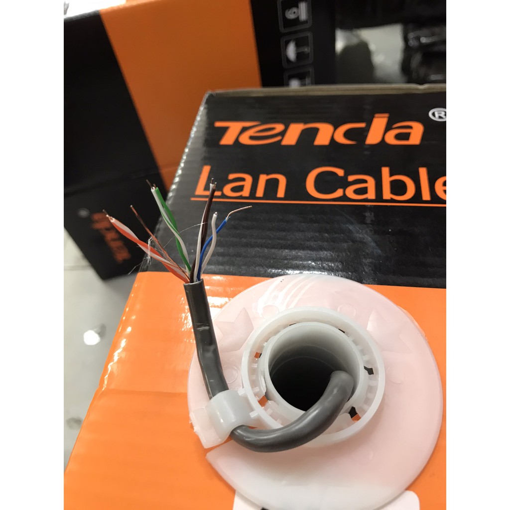 Cáp mạng CAT5E Tenda 1002D/ 1002E 300m chống nhiễu
