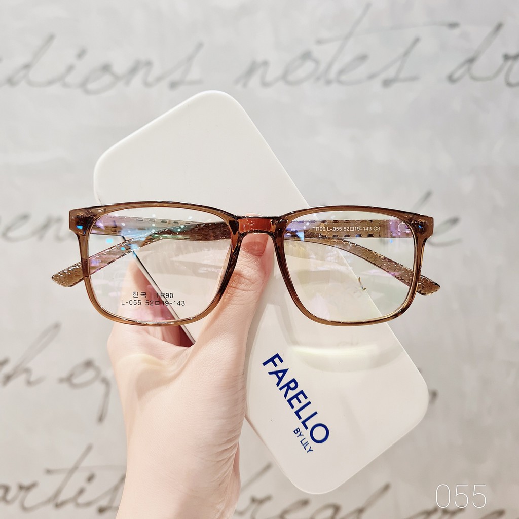 Gọng kính cận kim loại thời trang hàn quốc nam nữ Lilyeyewear 055 | BigBuy360 - bigbuy360.vn