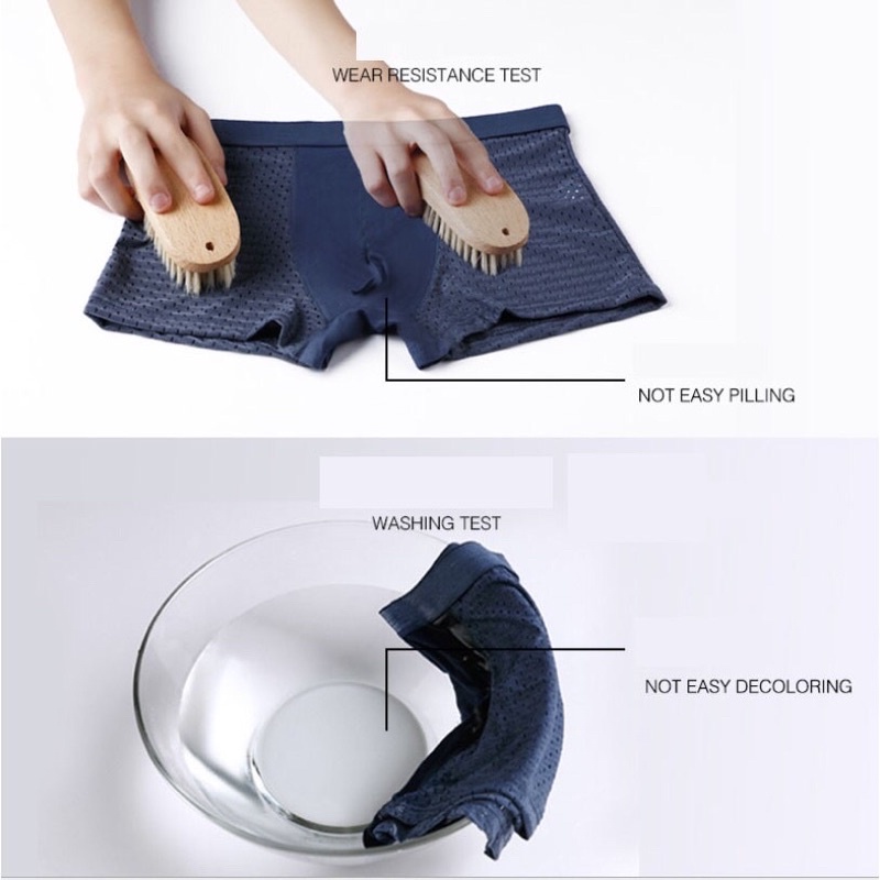 Quần Sịp Đùi Thông Hơi Xuất Nhật Boxer Thoáng Khí