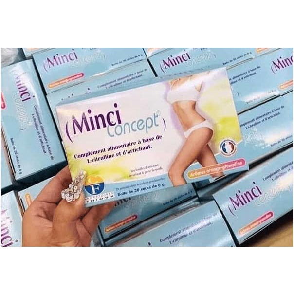 Trà Gỉam Mỡ Minci Concept Pháp 30 Gói