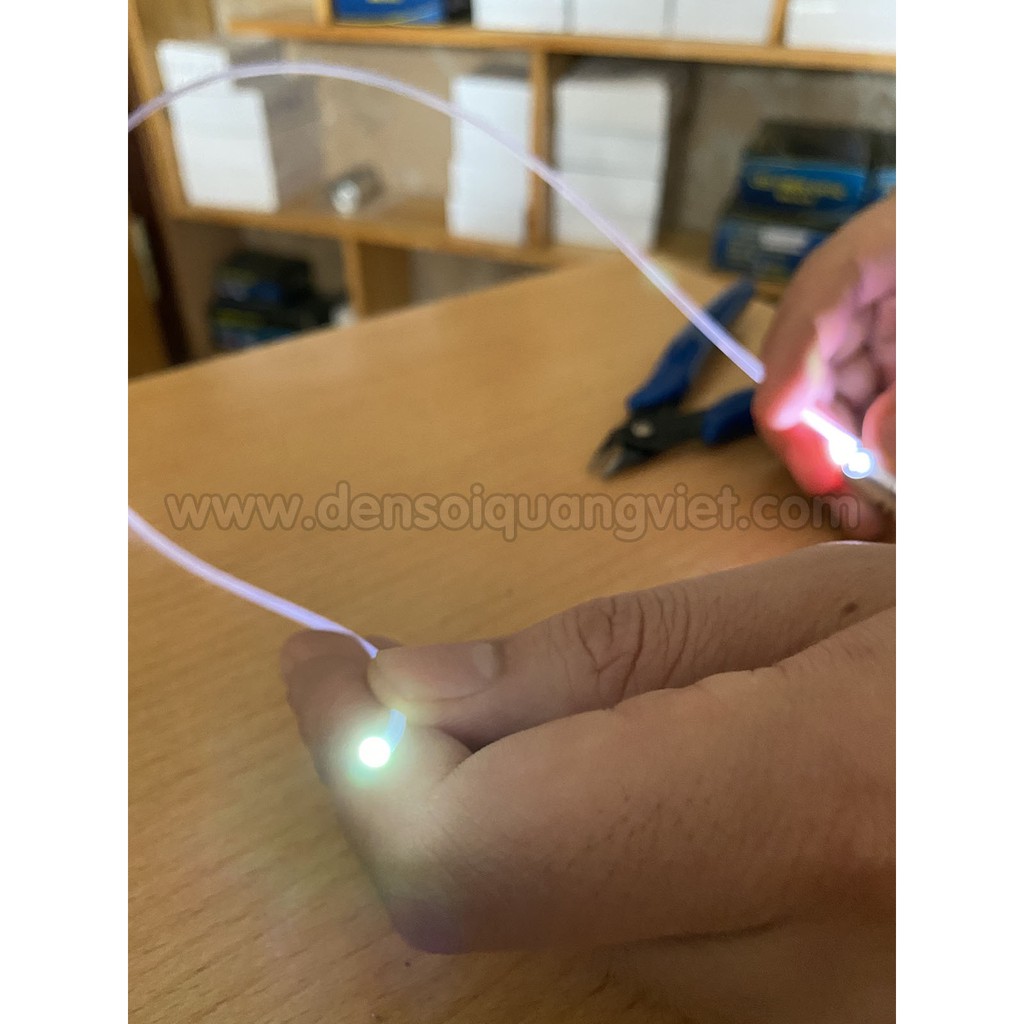 Sợi quang đường kính từ 1.5mm, 2.0mm, 2.5mm, 3.0mm theo mét dài loại chất lượng cao, chuẩn xịn làm trần sao, trang trí
