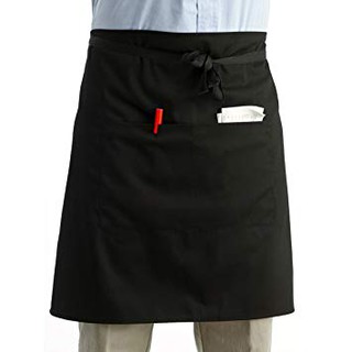 Combo 5 tạp dề ngắn có túi - tạp dề ngắn nhân viên phục vụ cafe bar unisex
