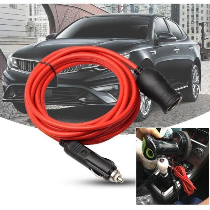 Dây Cáp Nối Dài Tẩu Sạc Xe Hơi, Ôtô 12V 24V - Lõi Đồng Cao Cấp