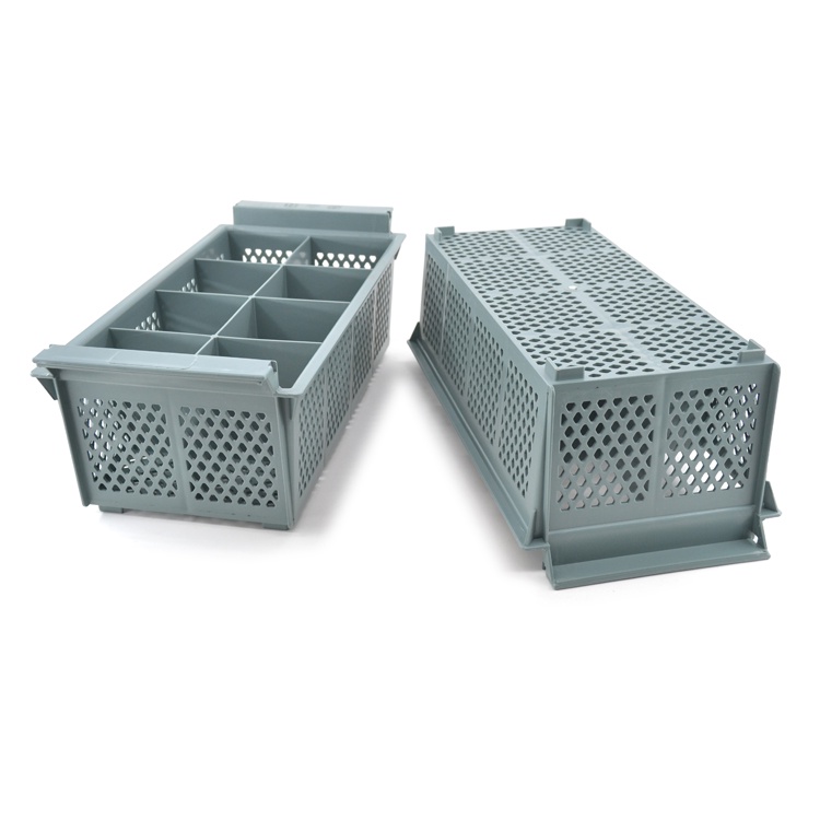 Rack đựng dao nĩa nhựa 8 ngăn