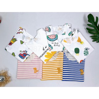 ÁO CỘC TAY BÉ TRAI BÉ GÁI CHẤT SỢI TRE VÀ COTTON CO GIÃN 4 CHIỀU MÁT LẠNH