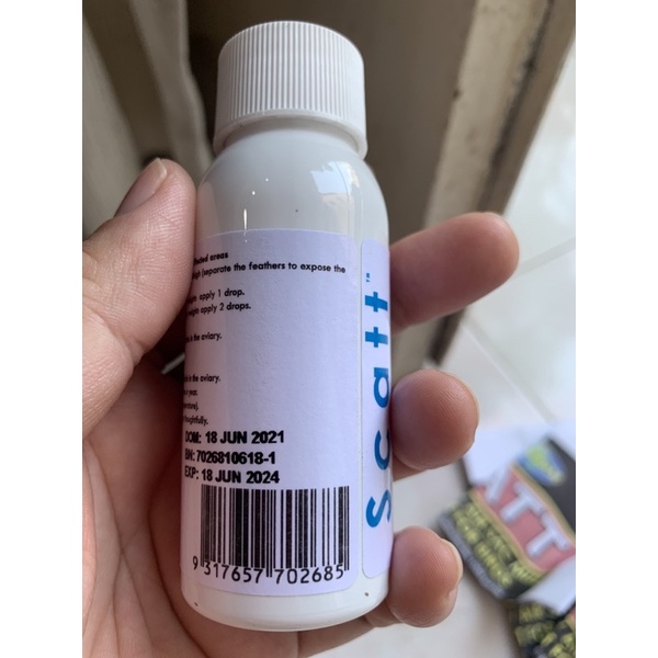 Scatt_dung dịch diệt rận mạt cho chim