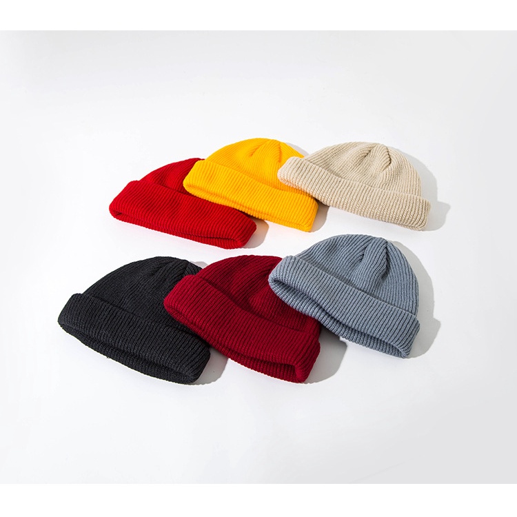 Mũ len Beanie freesize dành cho nam và nữ trơn nhiều màu MU7
