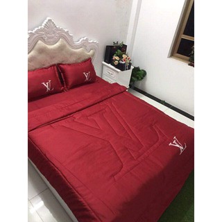 Bộ chăn ga gối đũi thương hiệu 5 món