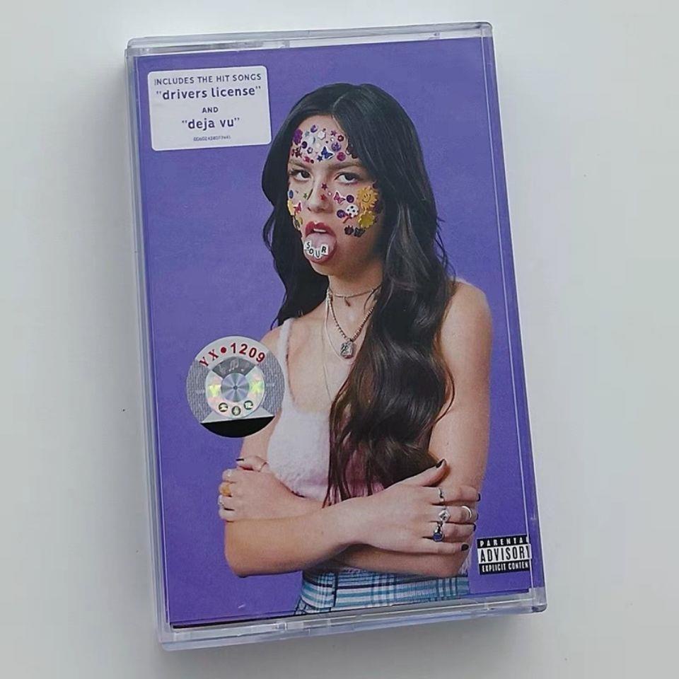 Mg3cxqyl Album List Champion Olivia Box Olivia Rodrigo SOUR Unopened Thương Hiệu Mới Với Cuộn Băng Dính