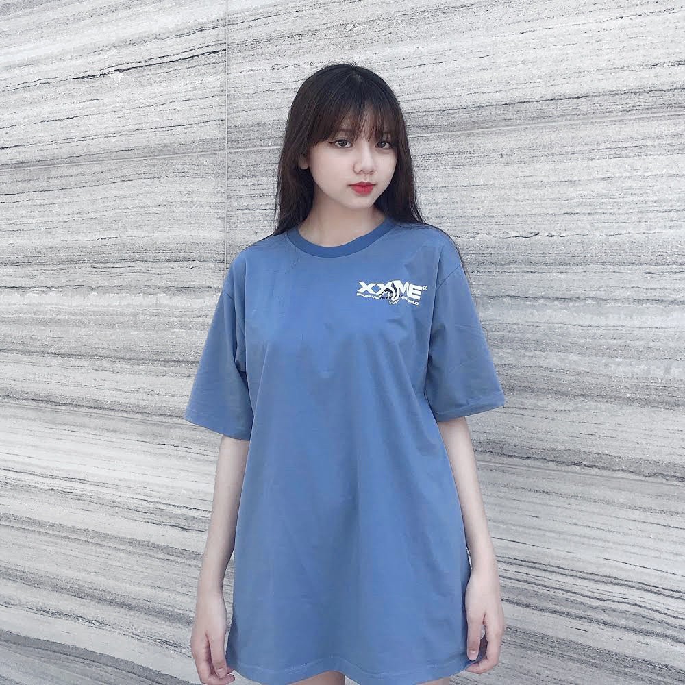 Áo thun Twist Logo màu xanh dương đậm XXME | BigBuy360 - bigbuy360.vn