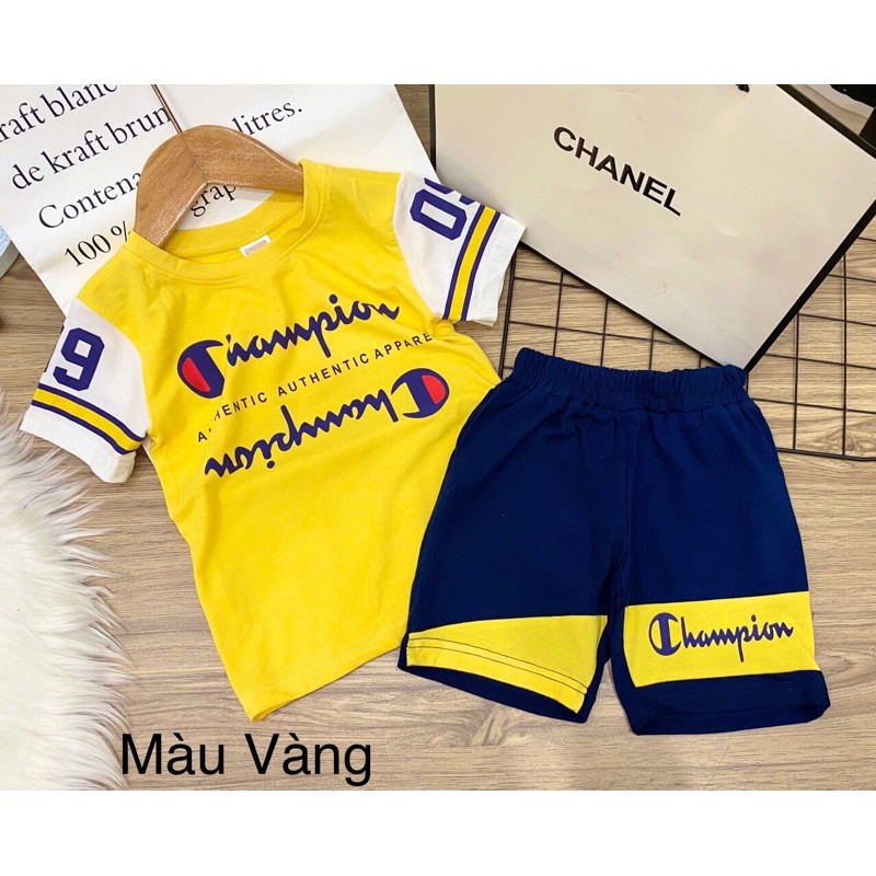 Đồ bộ bé trai phong cách thể thao 8-20kg (nhiều màu)