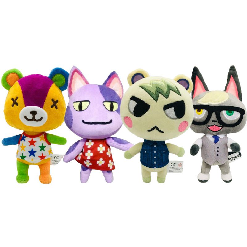 8"Good Smile Animal Crossing Stitches Bob /Marshal /Raymond  Plush Toy Cartoon Figure kids gift