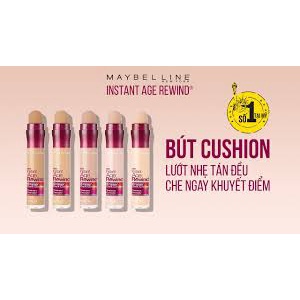 Bút Che Khuyết Điểm Đa Năng Che Phủ Hoàn Hảo Maybelline Instant Age Rewind Eraser Multi-Use Concealer SPF 30 6ml