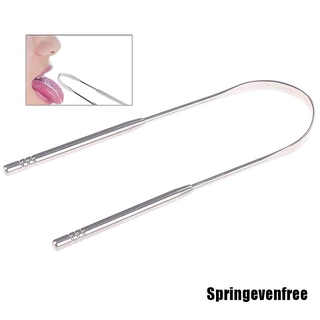 1 Dụng Cụ Vệ Sinh Lưỡi Bằng Thép Không Gỉ