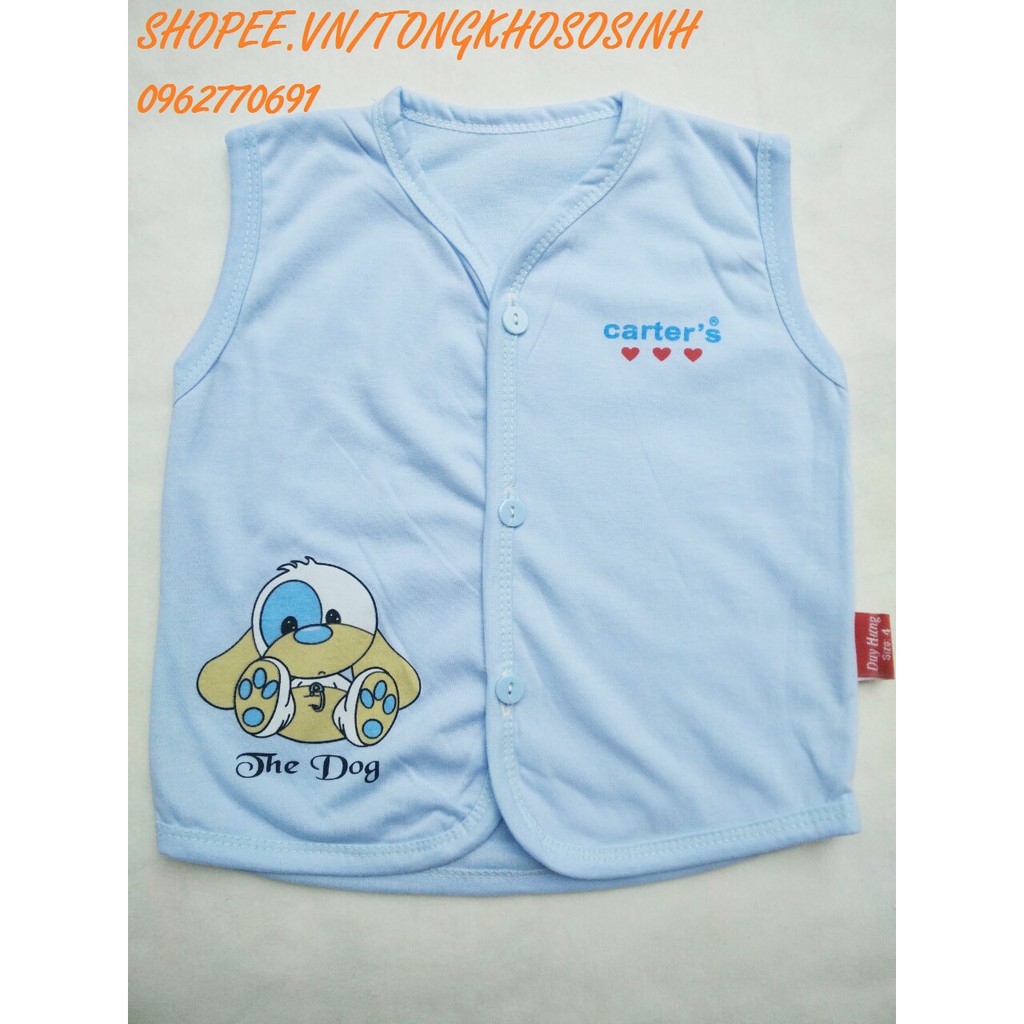 áo gile hình thú cotton mềm mịn
