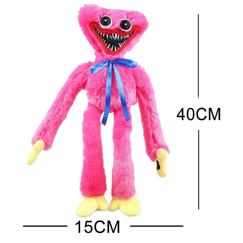 Búp bê quái vật Huggy Wuggy lông xù mềm mịn, búp bé lông xù lông dễ thương ngộ nghĩnh cho trẻ. Bibishop