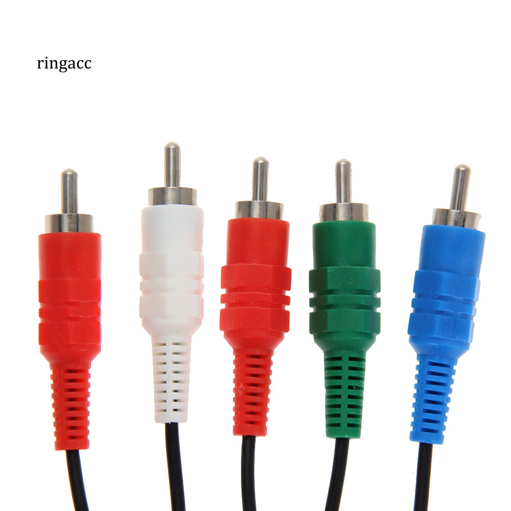 Cáp âm thanh HDTV AV dài 1.8m chất lượng cao cho Sony PS2 PS3