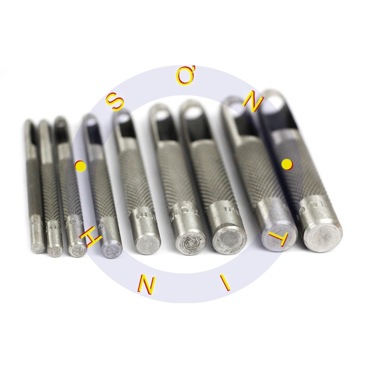 Đục Lỗ Da Bộ 9 Cây 2.5-10mm Tolsen 25093