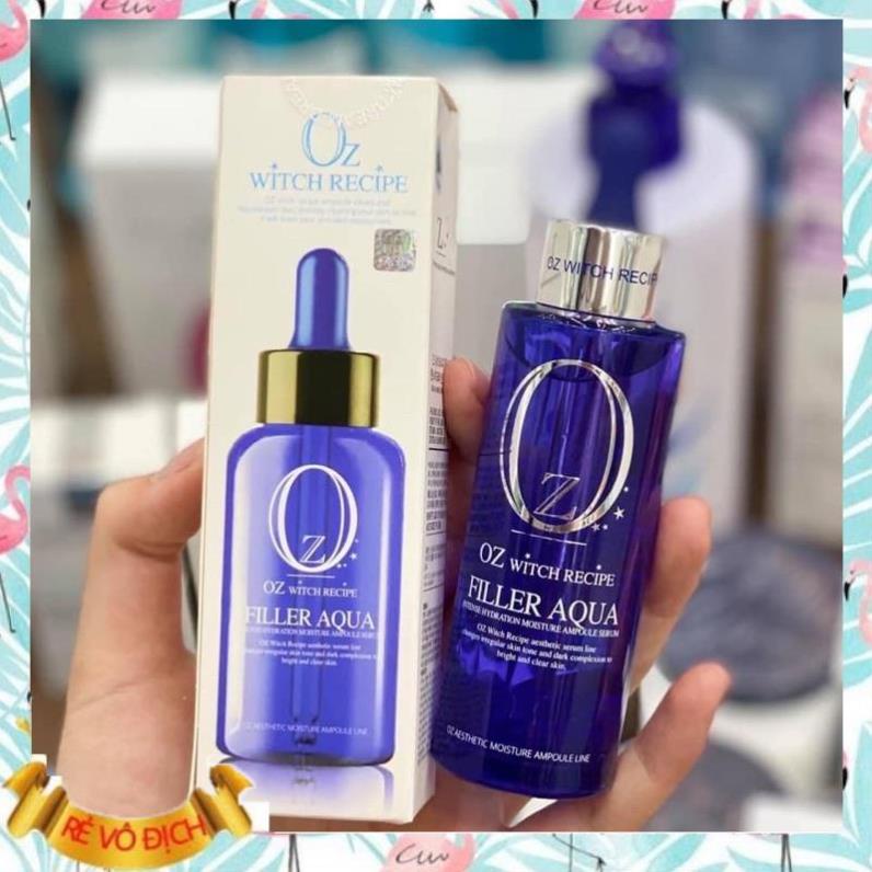 SERUM,SERUM FILLER AQUA KẾT HỢP PEPTIDE OZ WITCH RECIPE 60ML CHÍNH HÃNG