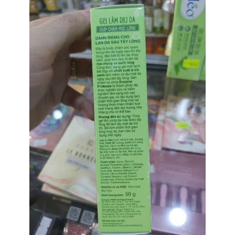 Gel làm dịu da chậm mọc lông Cleo 50g | BigBuy360 - bigbuy360.vn
