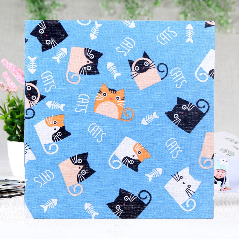 Album ảnh size lớn bìa vải đẹp đựng được 500 ảnh kích thước 10x15