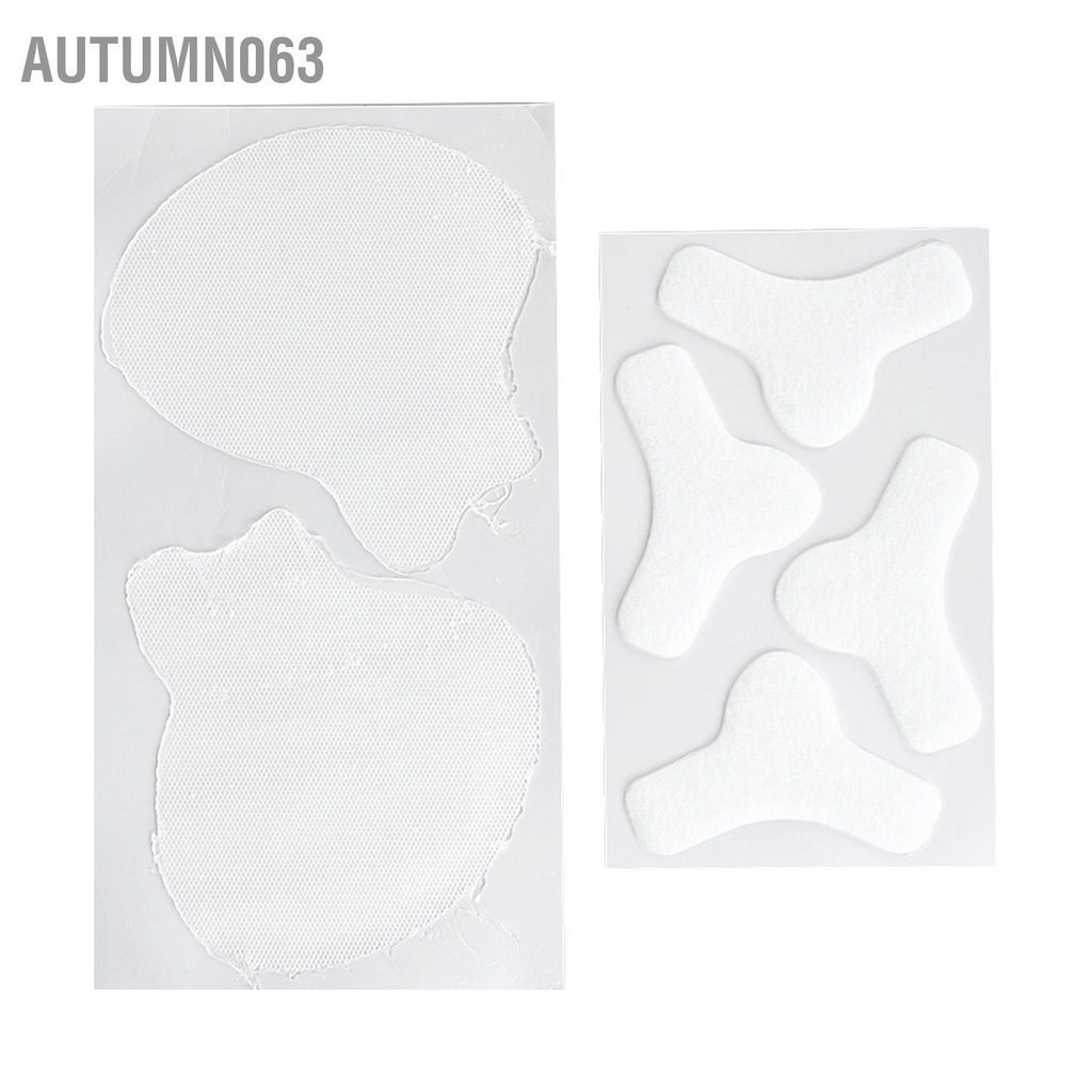 Autumn063 10 cái Miếng Dán Mặt Nếp Nhăn Y Định Hình Dưỡng Ẩm Phục Hồi Đàn Hydrogel Trán