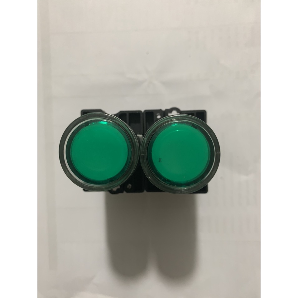 Nút ấn có đèn nhựa xanh EKPB2-EW3361 (CNC)