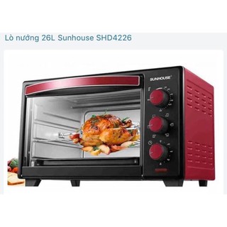 LÒ NƯỚNG SUNHOUSE 26lit SHD4226R
