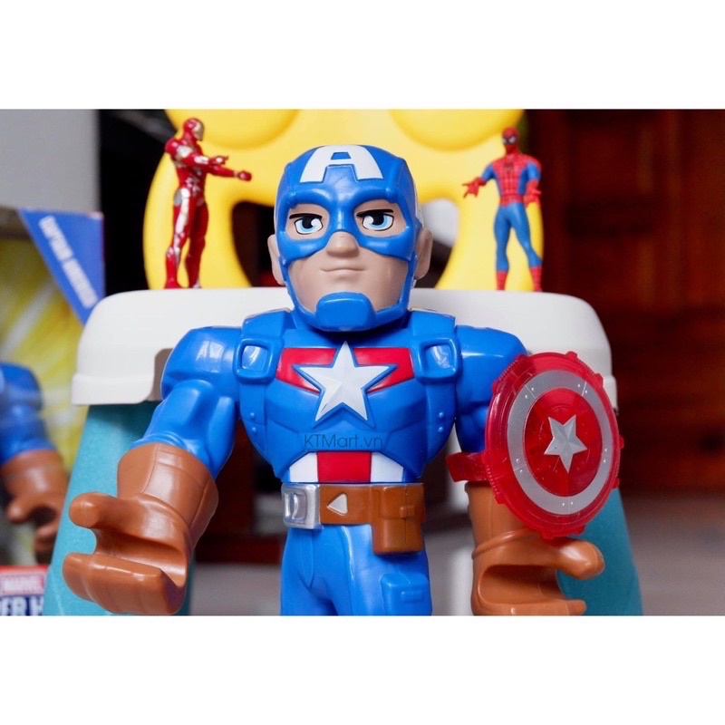 Đồ chơi nhân vật Captain America bản Super Hero Adventures