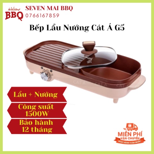 [Mã ELHADEV giảm 4% đơn 300K] BẾP LẨU NƯỚNG ĐA NĂNG CAO CẤP 2 IN 1-Khay nướng chống dính - Tiết kiệm điện năng