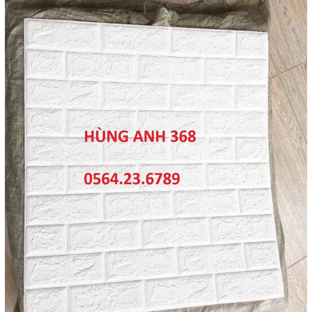 (HÀNG ĐẸP - GIÁ TỐT) Tấm xốp dán tường giả gạch 3D cao cấp chống ẩm cách nhiệt 70x77cm | BigBuy360 - bigbuy360.vn