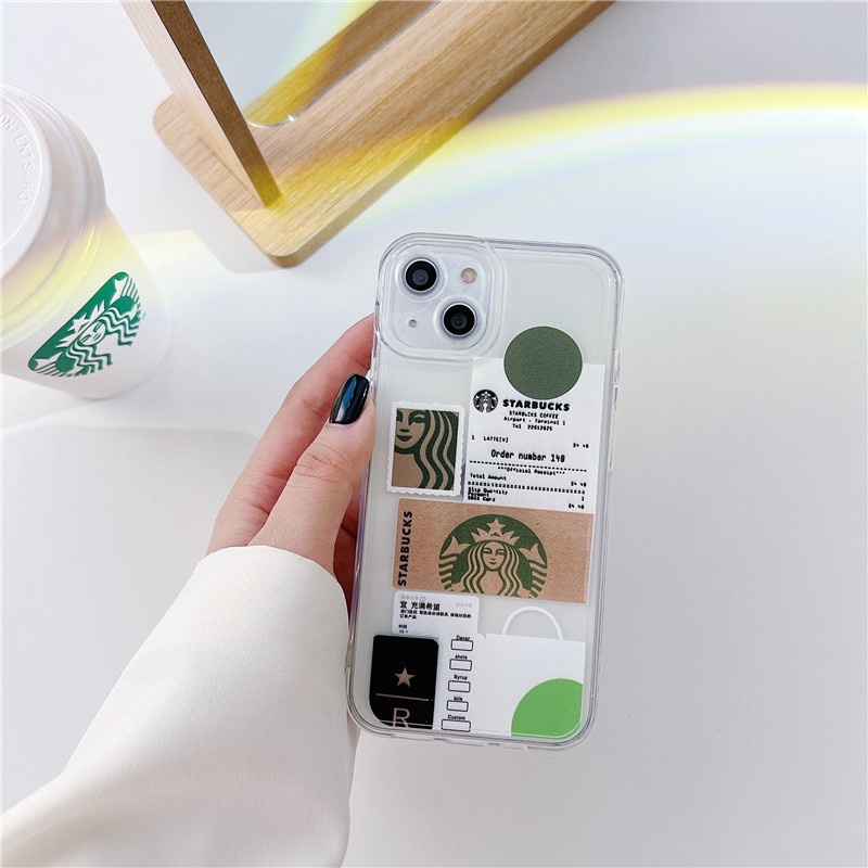 STARBUCKS Ốp Điện Thoại Cho OPPO A55 A54 A5S A7 A12 A74 A95 A36 A96 A16 A16K A15 A94 A93 4G A54 A53 A31 A9 A5 A33 2020 Reno 4F 5F Realme C20 C15 C11 2021 C21Y C25Y