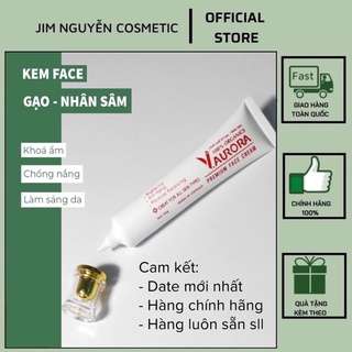   GIÁ SỈ  Kem face Vaurora Kem face gạo sâm Vaurora  3 tuýp  