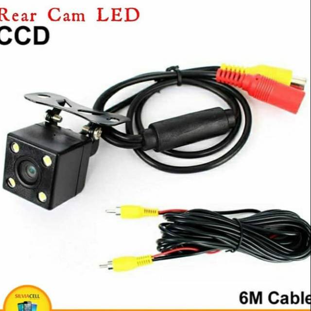 Camera Lùi Xe Ô Tô Tích Hợp Đèn Led Ccd