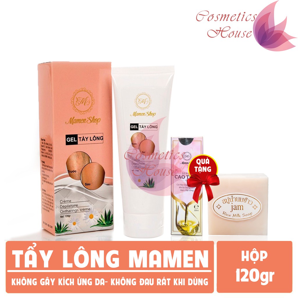 Kem Tẩy Lông Mamen Shop 120gr - Hàng Chính Hãng