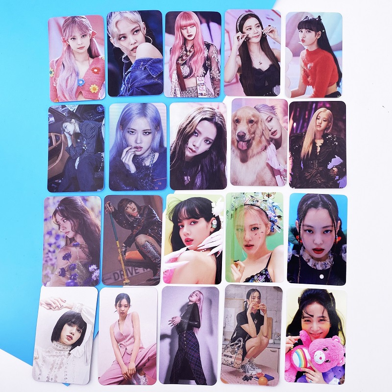 Thẻ Ảnh Polaroid In Hình Nhóm Nhạc Kpop BLACKPINK