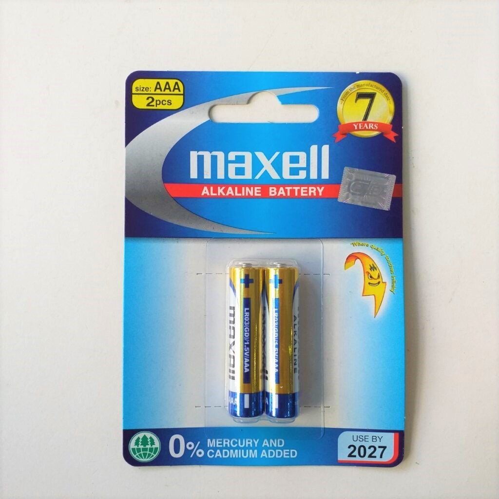 Pin đũa maxell Alkaline LR03 cao cấp chính hãng