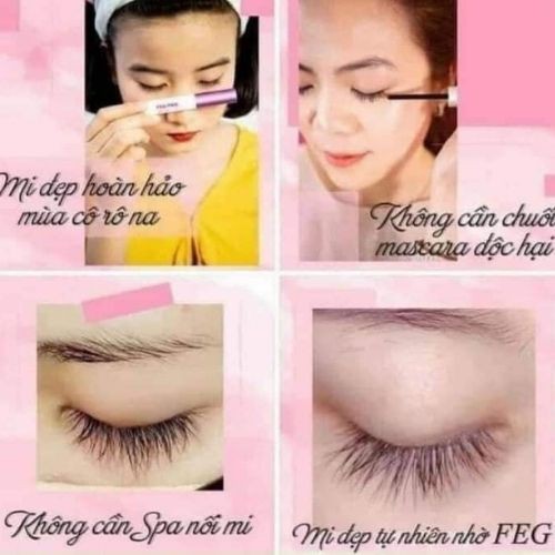 [GIÁ SỈ 100% CHUẨN AUTH] Dưỡng Mi FEG Eyelash Enhancer_ Combo Dài Dày Khỏe Ngăn Gãy Rụng(3ml)