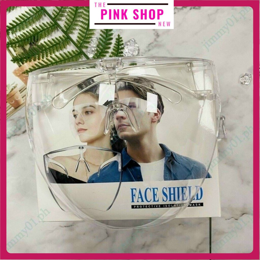 Kính Che Mặt 🎁FREESHIP🎁 Kính Face Shield Bảo Hộ Chống Giọt Bắn Chống Bụi Đi Đường