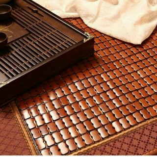 Chiếu trúc 140cm đến 180cm hạt nâu có viền