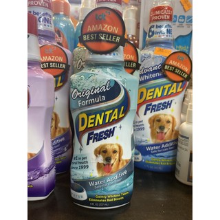 Dental fresh formula 237ml dung dịch giảm hôi miệng cho chó