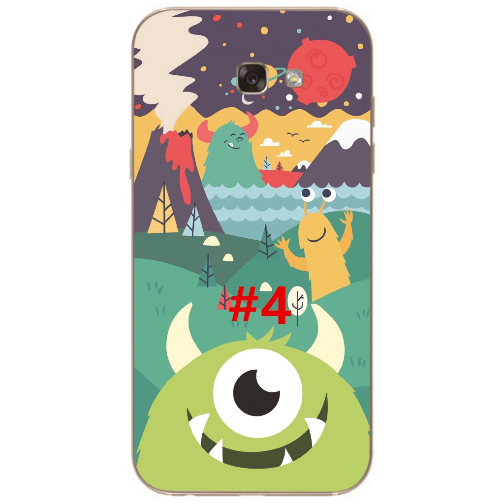 Ốp lưng TPU mềm hình quái vật cho Samsung Galaxy A7/A5/A3 2017 /A720/A520/A320 | BigBuy360 - bigbuy360.vn