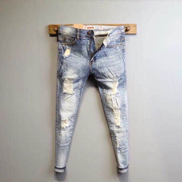 Quần jean nam rách cao cấp đep giá rẻ TCS99 | BigBuy360 - bigbuy360.vn