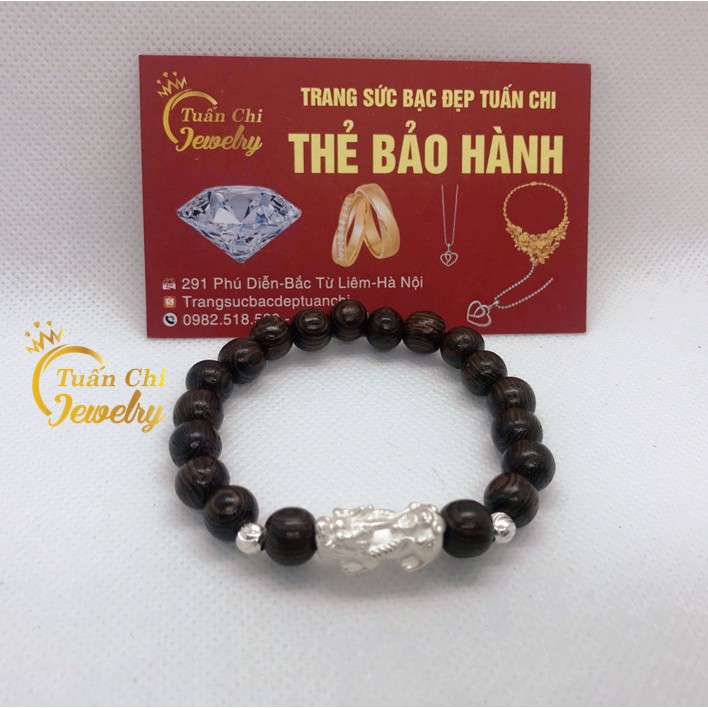 Vòng Tay Trầm Hương ⚡FREESHIP⚡ Vòng Trầm Tốc Hương Thơm, Kết Hợp Charm Tỳ Hưu Tài Lộc, Vòng Phong Thủy, Vòng Đôi Đẹp