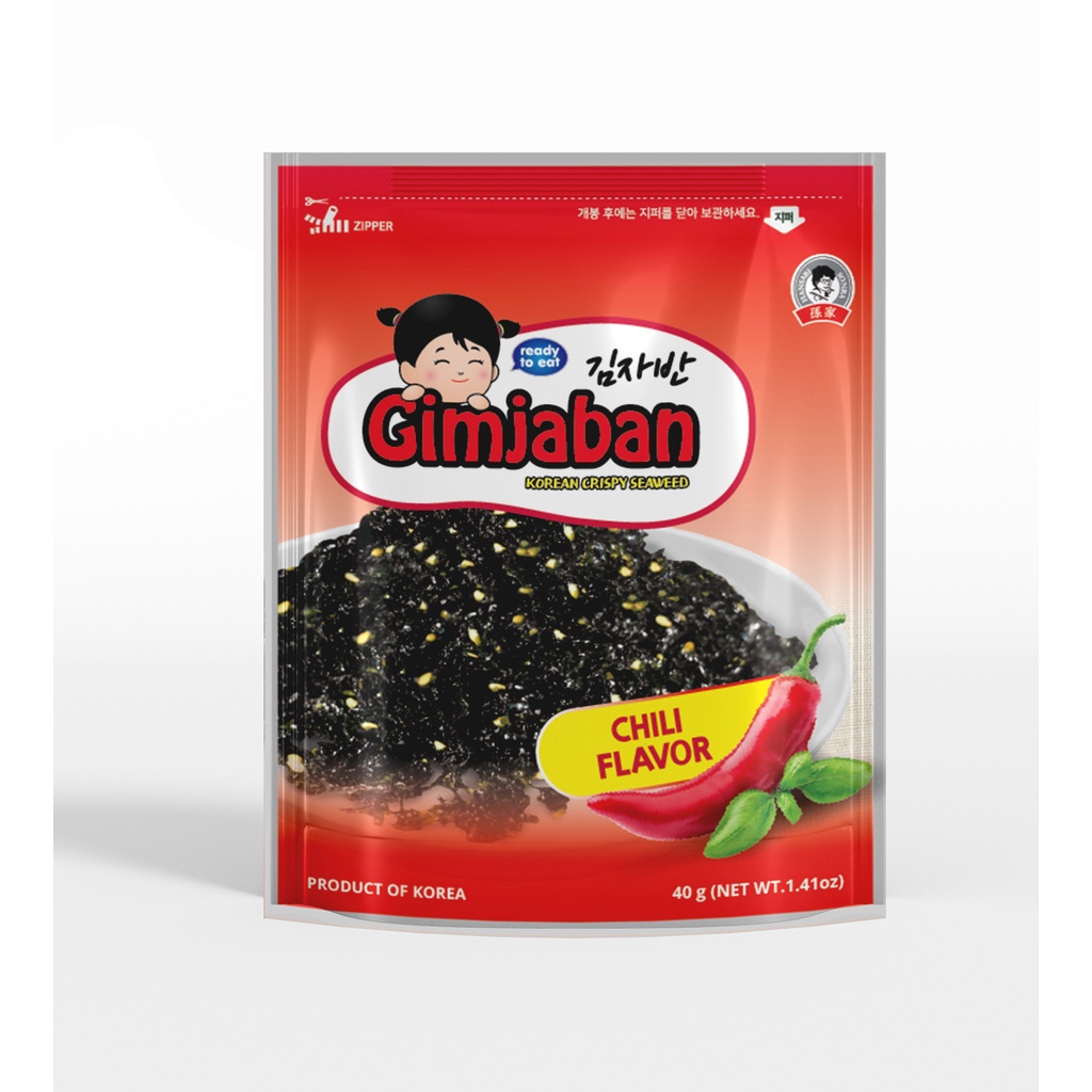 Rong Biển Trộn Cơm Rắc Cơm Gimjaban vị cay 40gram