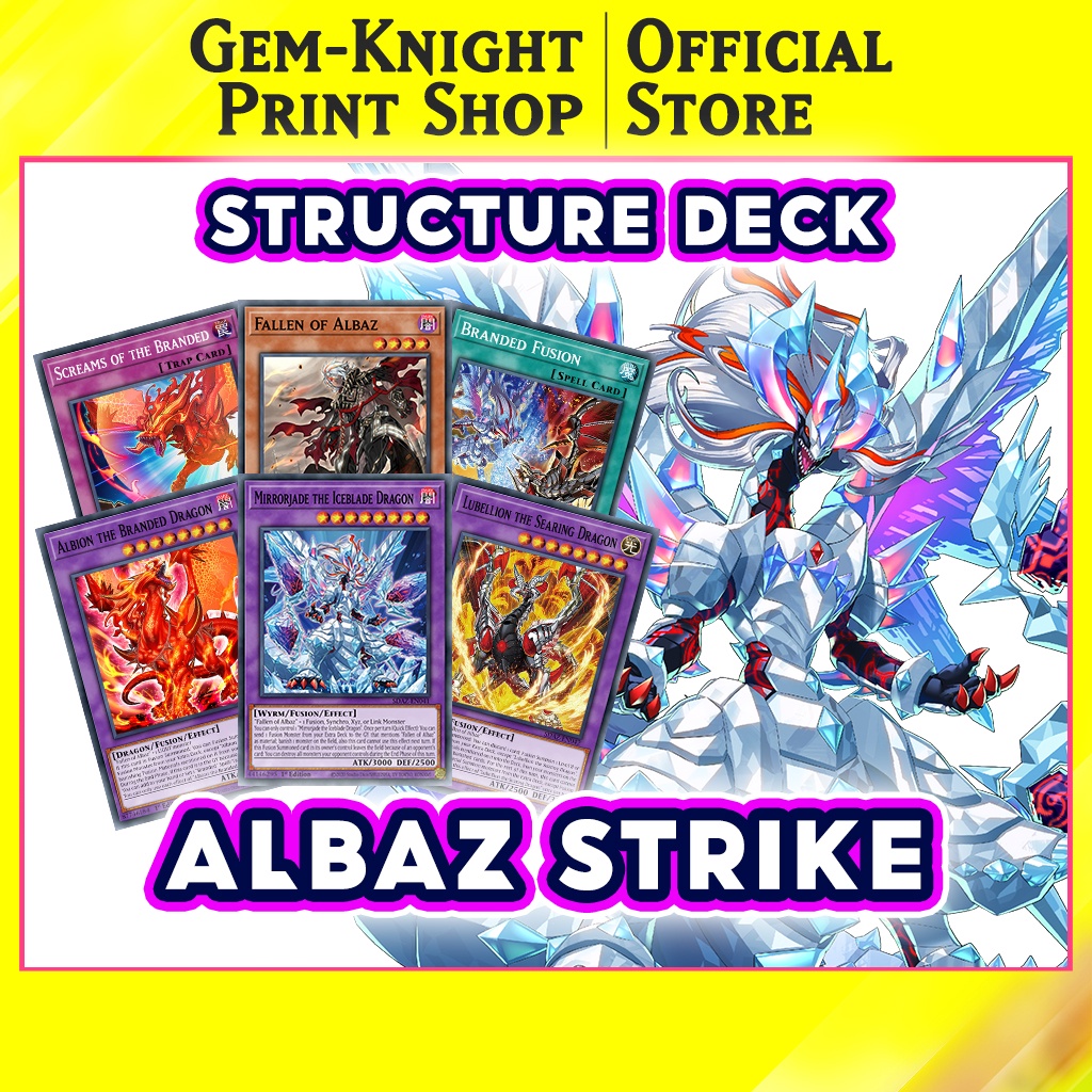 [Bài In] Bộ bài Yugioh - Albaz Strike - Structure Deck