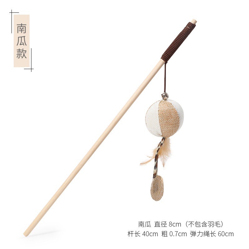 Cần Câu Mèo Bằng Gỗ BOMPET