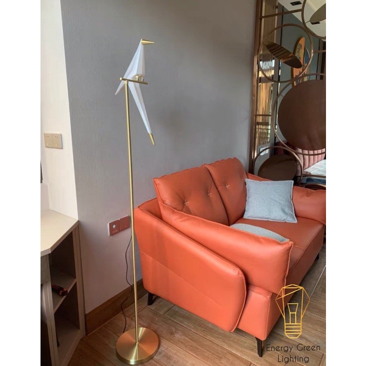 Đèn Cây Đứng Chim Hạc Cao Cấp Energy Green Lighting DB-C1 - Cao 165cm - Trang Trí Phòng Khách,Phòng Ngủ,Đọc Sách